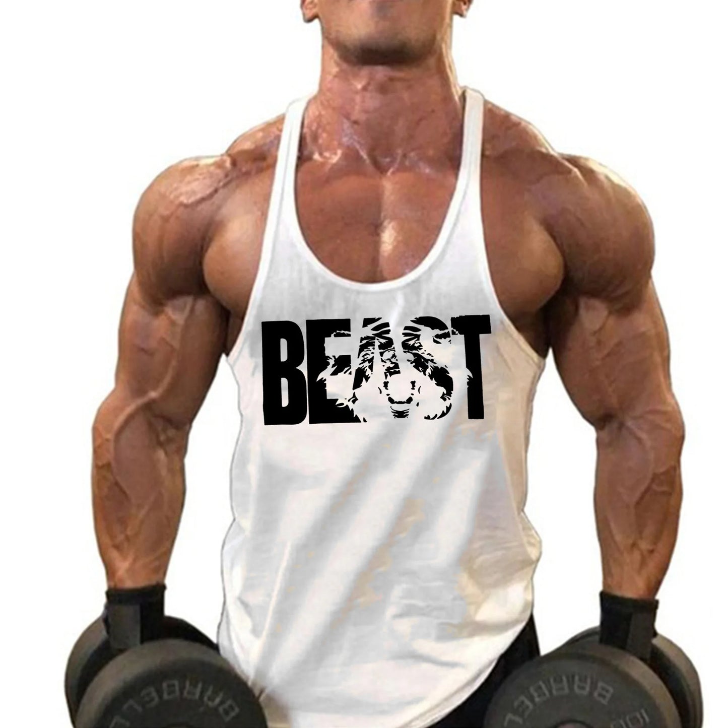 Gym Tank Top Men Fitness Clothing Mens Bodybuilding Tank Tops Summer Gym Clothing for Male Sleeveless Vest Shirts Plus Size