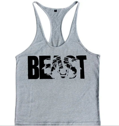 Gym Tank Top Men Fitness Clothing Mens Bodybuilding Tank Tops Summer Gym Clothing for Male Sleeveless Vest Shirts Plus Size