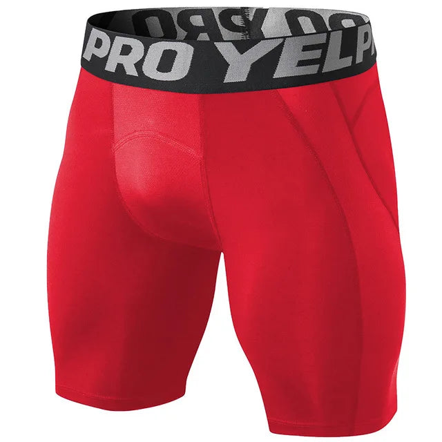 Breathable Mesh Running Short Pants Men Quick Dry Compression Sportswear Tights Gym Fitness Shorts Leggings Underwear Customized