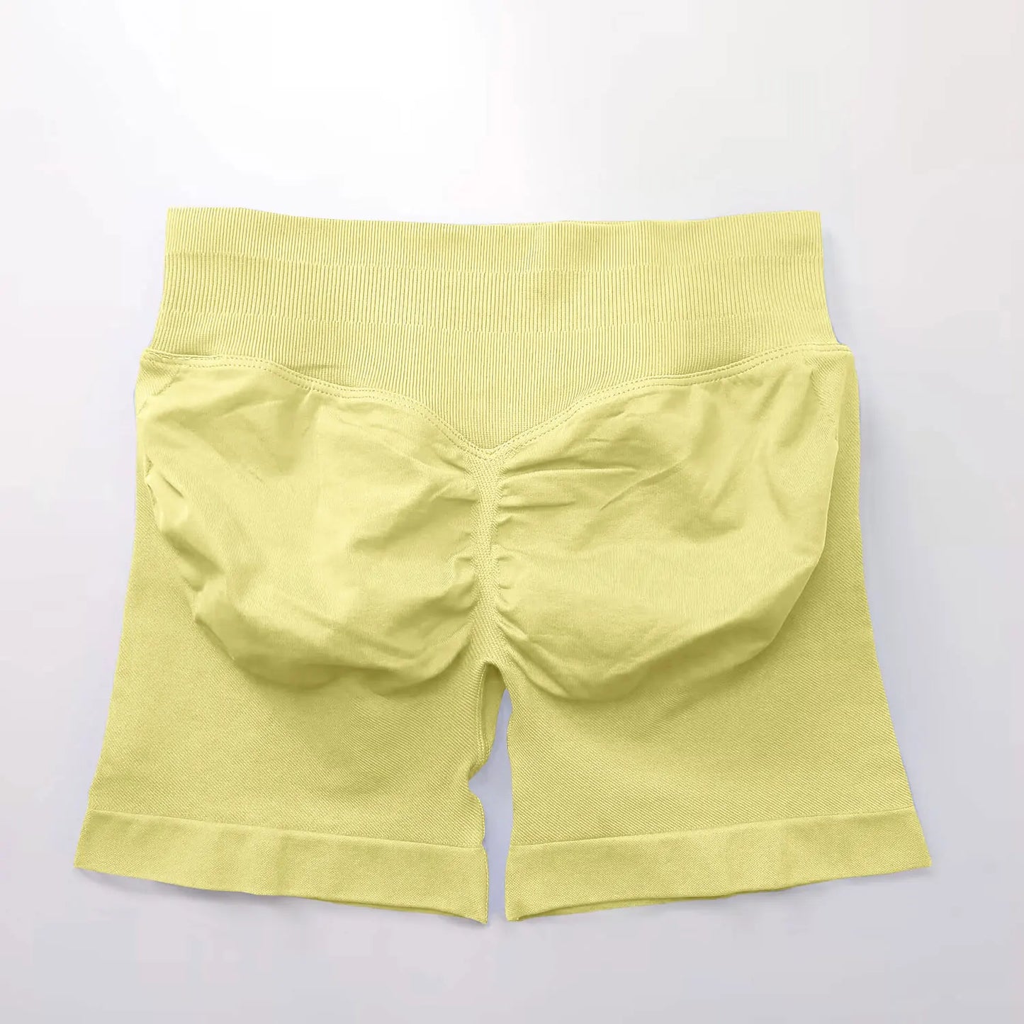 NCLAGEN Seamless Shorts 4.5" Gym Shorts Woman Scrunch Butt Fitness Sports Short Workout Seamless Leggings Running Yoga bottoms