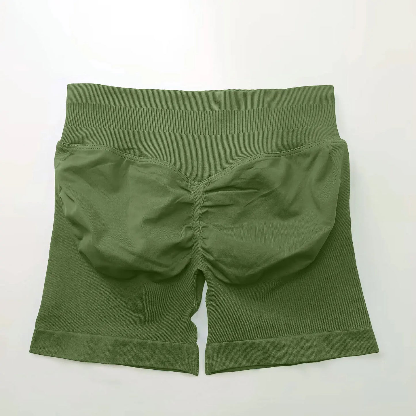 NCLAGEN Seamless Shorts 4.5" Gym Shorts Woman Scrunch Butt Fitness Sports Short Workout Seamless Leggings Running Yoga bottoms