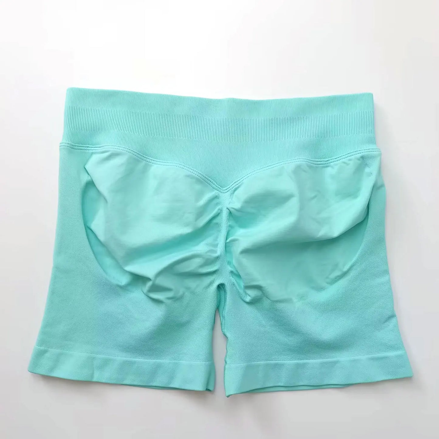 NCLAGEN Seamless Shorts 4.5" Gym Shorts Woman Scrunch Butt Fitness Sports Short Workout Seamless Leggings Running Yoga bottoms
