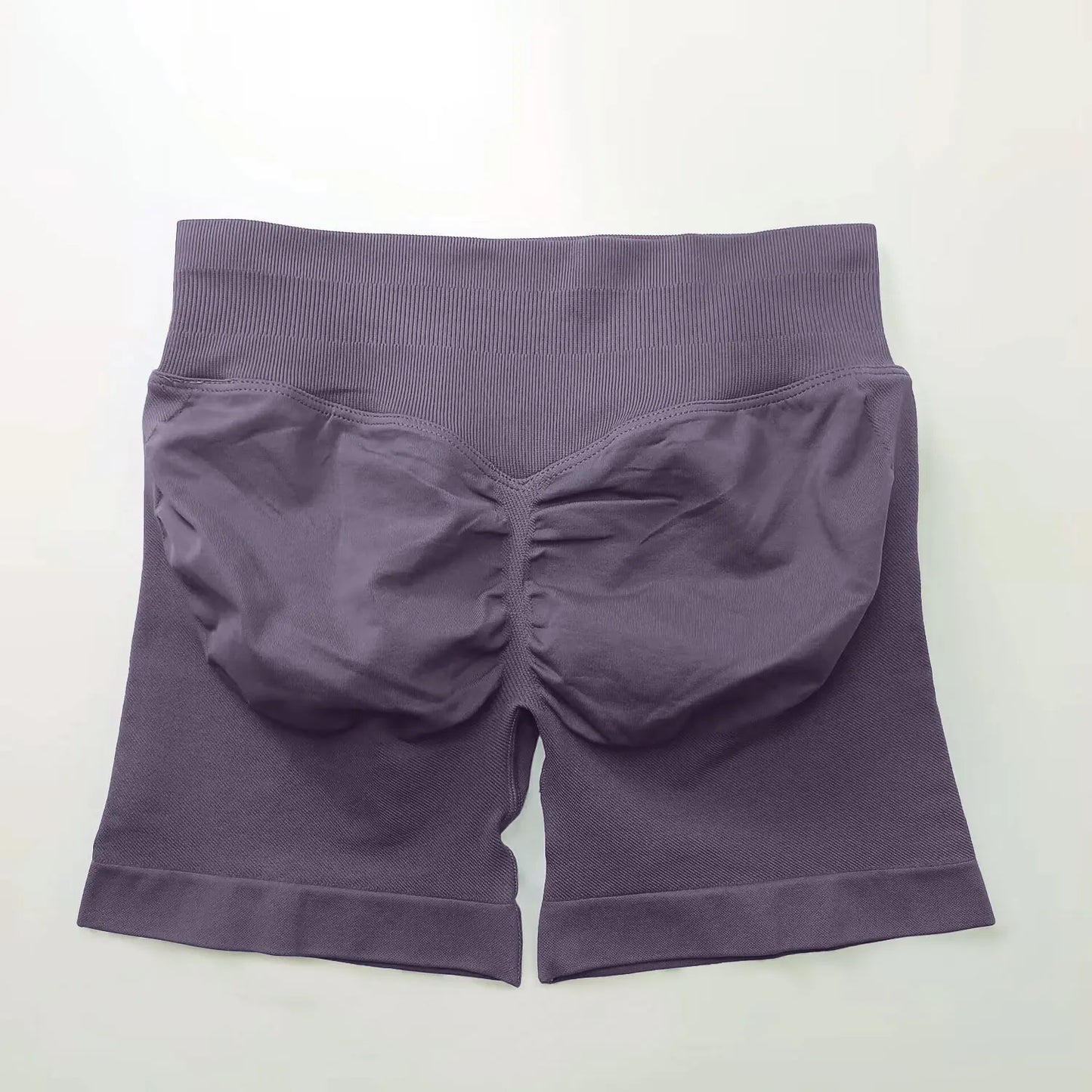NCLAGEN Seamless Shorts 4.5" Gym Shorts Woman Scrunch Butt Fitness Sports Short Workout Seamless Leggings Running Yoga bottoms