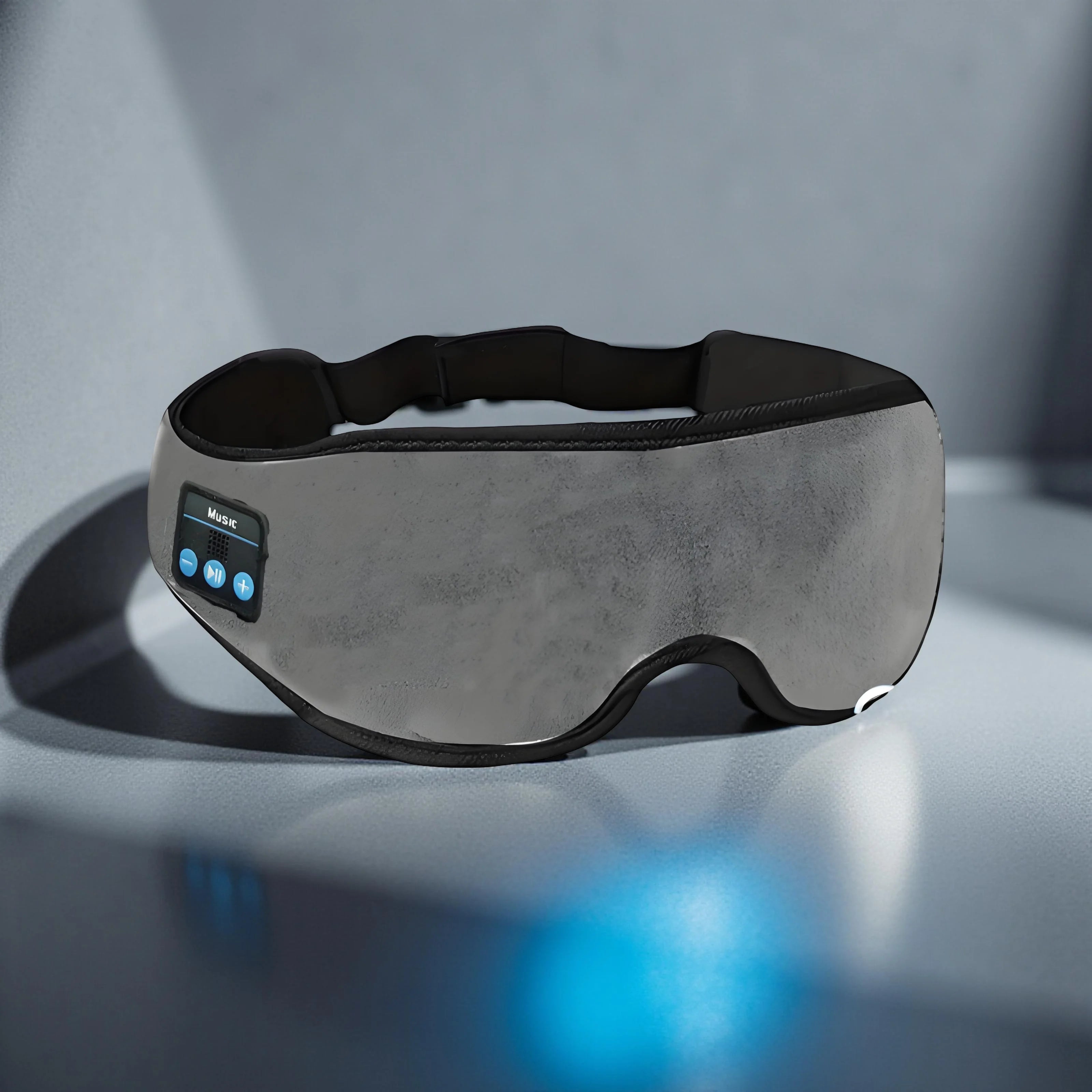 Three-Dimensional Pure Cotton Sleep Smart Wearable Headset Satin-Noise Reduction for Lunch Break Blackout Eye Mask 4 Colors