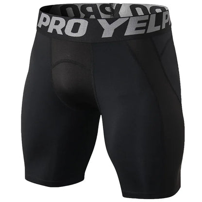 Breathable Mesh Running Short Pants Men Quick Dry Compression Sportswear Tights Gym Fitness Shorts Leggings Underwear Customized