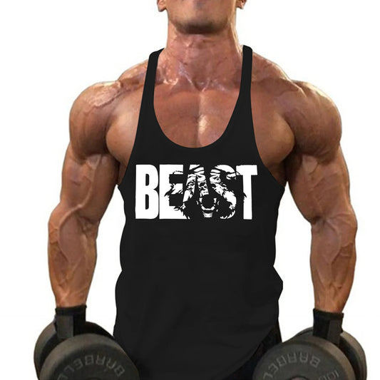 Gym Tank Top Men Fitness Clothing Mens Bodybuilding Tank Tops Summer Gym Clothing for Male Sleeveless Vest Shirts Plus Size