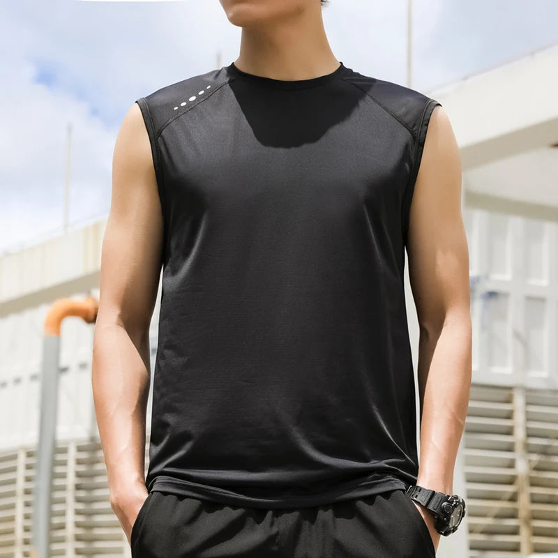 Big Size Men's Basic Tank Tops Summer Solid Black White Sleeveless Tshirt Gym Tee Sporting Clothes Oversize Vest 7xl 8xl 9xl