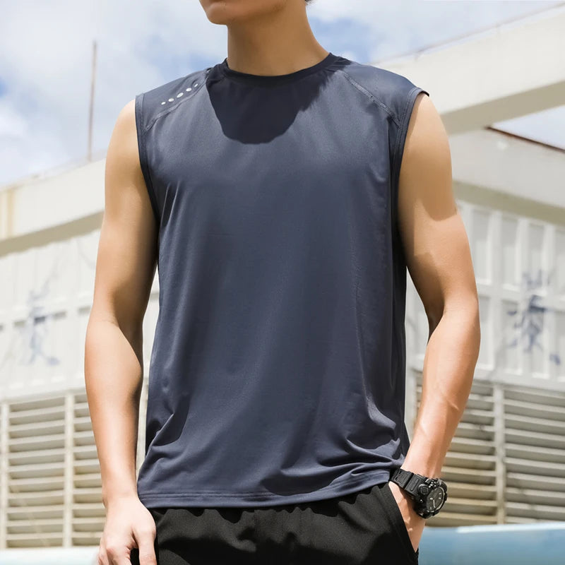 Big Size Men's Basic Tank Tops Summer Solid Black White Sleeveless Tshirt Gym Tee Sporting Clothes Oversize Vest 7xl 8xl 9xl