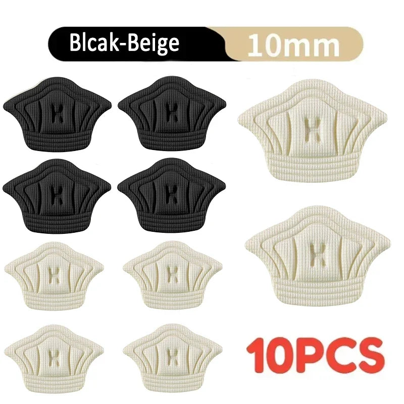 5Pairs Insoles For Shoes Patch Heel Pads For Sport Shoes Adjustable Size Feet Pad Insole Heel Protector Back Sticker Shoe Pad