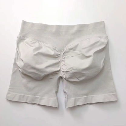 NCLAGEN Seamless Shorts 4.5" Gym Shorts Woman Scrunch Butt Fitness Sports Short Workout Seamless Leggings Running Yoga bottoms